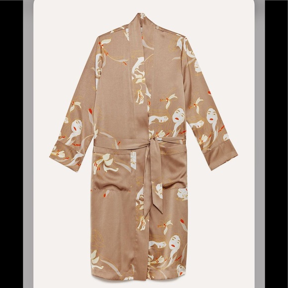 Little Moon Jackets & Blazers - Aritzia Little moon kimono robe size medium
